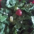 ENSALADA DE ESPINACAS Y REQUESÓN