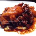 Chipirones encebollados con salsa de soja