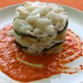 Timbal de bacalao confitado sobre salsa de[...]