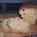 Pan de arándanos