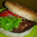 Hamburguesas de soja y avena