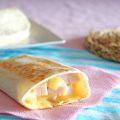Flautas de pavo y queso