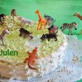 Tarta de animales