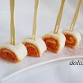 Rollitos de sobrasada y nueces