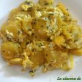 CUAJADO DE PATATAS AL AJO-PEREJIL