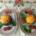 Calabacínes rellenos de Ventresca