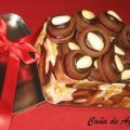 Mini galletitas de chocolate y almendra y premio