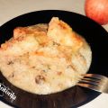 ‡ BACALAO CON SALSA DE MANZANAS Y PASAS ‡