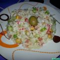Ensalada de arroz al toque de cítricos
