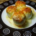 Huevos rellenos templados
