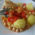 BACALAO CON GARBANZOS