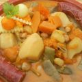 COCIDO DE HABICHUELAS, CALABAZA Y PAPAS