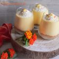 VASITOS DE TARTA DE QUESO Y NECTARINAS