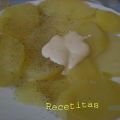 Patatas al vapor con Allioli GMD