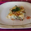 Canelones de espinacas y carne picada