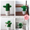 DIY: 4 versiones para un cactus amigurumi