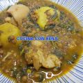 Lentejas con pollo y espinacas con Thermomix