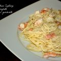 Spaghetti: Salmone e Gamberetti