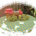 Mermelada de uva y manzana