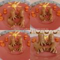 Salchichas con forma de pulpo y calamar