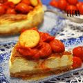 Cheesecake salada con mozzarella y tomatitos[...]