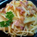 Tallarines carbonara