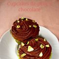Cupcakes de pera y chocolate