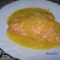 SALMÓN EN SALSA DE NARANJA