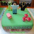 Tarta Minecraft