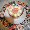 MOUSSE DE FRESAS HECHA CON MERMELADA CASERA