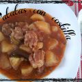 PATATAS CON COSTILLA ADOBADA