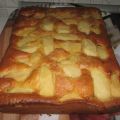 Bizcocho rápido con manzanas