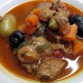 GUISO DE SEITAN Y PATATAS