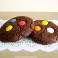 Galletas de chocolate con lacasitos