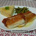 Merluza con jamón serrano