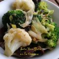 Verduras con setas