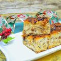 PUDIN DE PANETTONE CON PASAS Y NARANJA