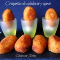CROQUETAS DE CALABACÍN Y QUESO