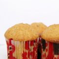 Muffins con gotas de chocolate.