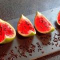 Mini sandías de gelatina