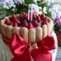 Charlotte Cake de fresas