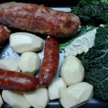 Un plato con productos caseros,  a mi  estilo