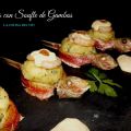 Salmonetes con Soufle de Gambas
