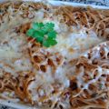 Espaghetti con salsa de tomate casero