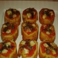 TOSTAS CON TOMATE Y MOZZARELA
