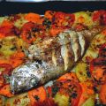 TAJINE DE PESCADO O DENTÓN AL HORNO