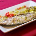 Caballa al horno