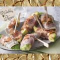PINCHOS DE AGUACATE CON BACÓN