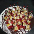 Fresas con boquerones en vinagre