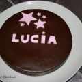 Bizcocho de chocolate para niños.